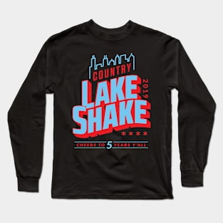 BOBIEMOH COUNTRY LAKE SHAKE LOGO BMH01 Long Sleeve T-Shirt